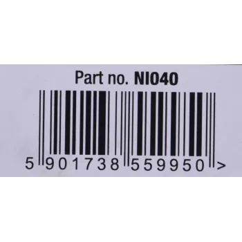 Pinza crimpatrice Alantec NI040 per connettori RJ-45, struttura in acciaio, impugnature in plastica, nero/blu