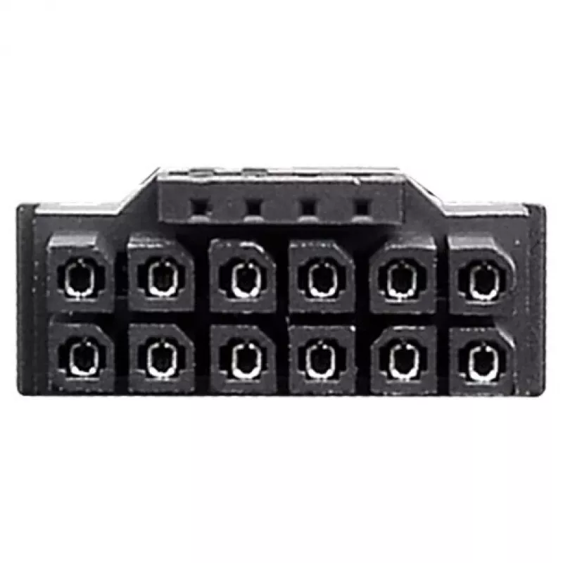 Thermaltake AC-063-CN1NAN-A1 sdoppiatore di cavo, nero, maschio/maschio, 600 mm