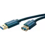Cavo USB ClickTronic 1,8 m USB 3.0 A/A m/w 1,8 m USB-A-USB-A blu (70119)