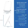 Beurer TL 85 lampada a luce diurna, 14000 lux, LED, senza sfarfallio, senza UV, timer, bianca