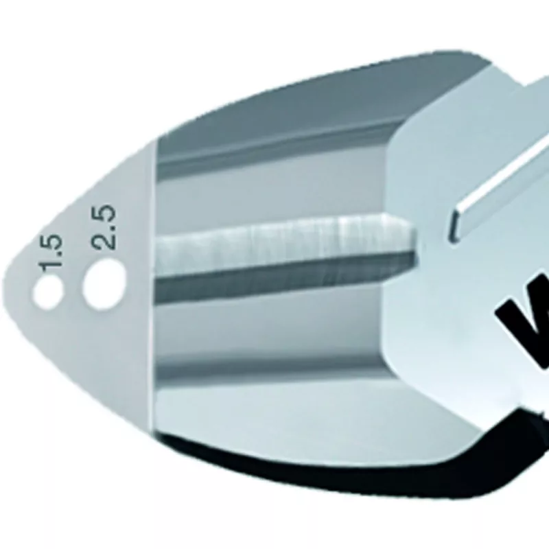 Tronchese per cavi Wiha 26745 — costruzione in acciaio, lunghezza 160 mm, impugnatura rossa/gialla