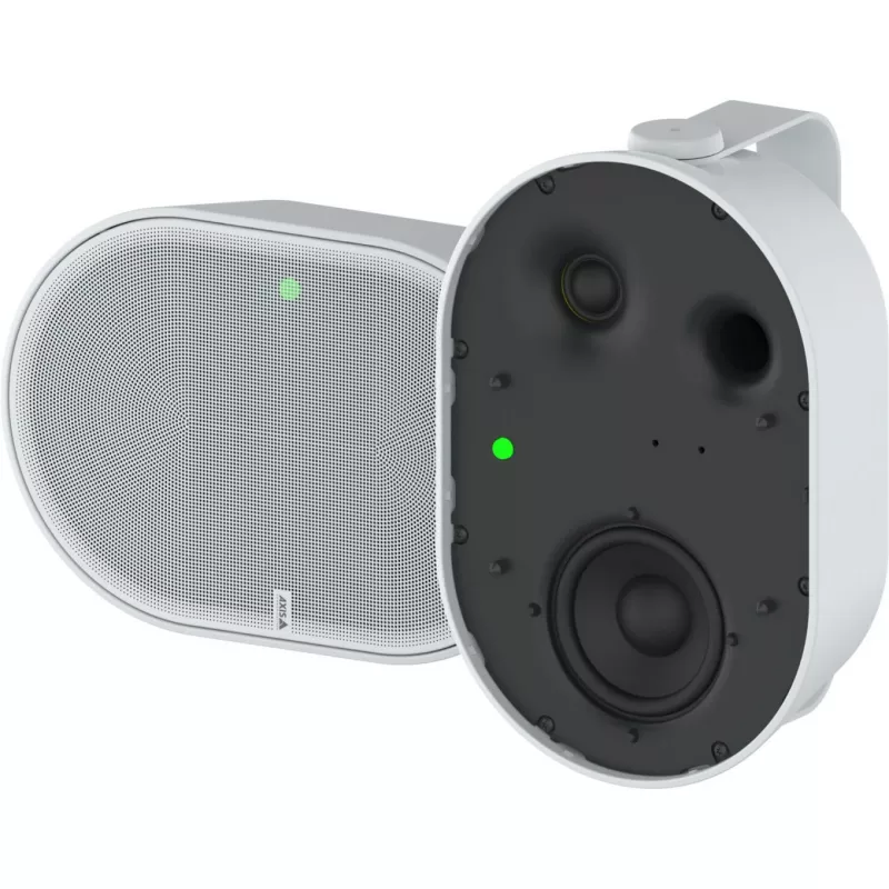 Diffusore a 2 vie Axis C1110-E bianco sistema citofonico cablato