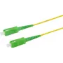 Logilink Professional - Patch cord - SC/APC monomodale (M) su SC/APC monomodale (M) - 0,5 m - 2 mm - fibra ottica - simplex - 9/125 micrometri - G.657.A2/OS2 - senza alogeni, per interni