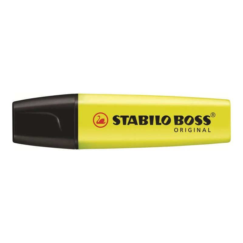Evidenziatore STABILO BOSS Original punta a scalpello giallo