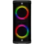 Altoparlante portatile SVEN PS-950, nero, potenza in uscita 2x80W (RMS), TWS, Bluetooth, IPx4, FM, USB, microSD, display LED, batteria ricaricabile al litio