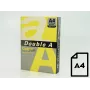 Carta colorata Double A, 80g, A4, 500 fogli, Lemon