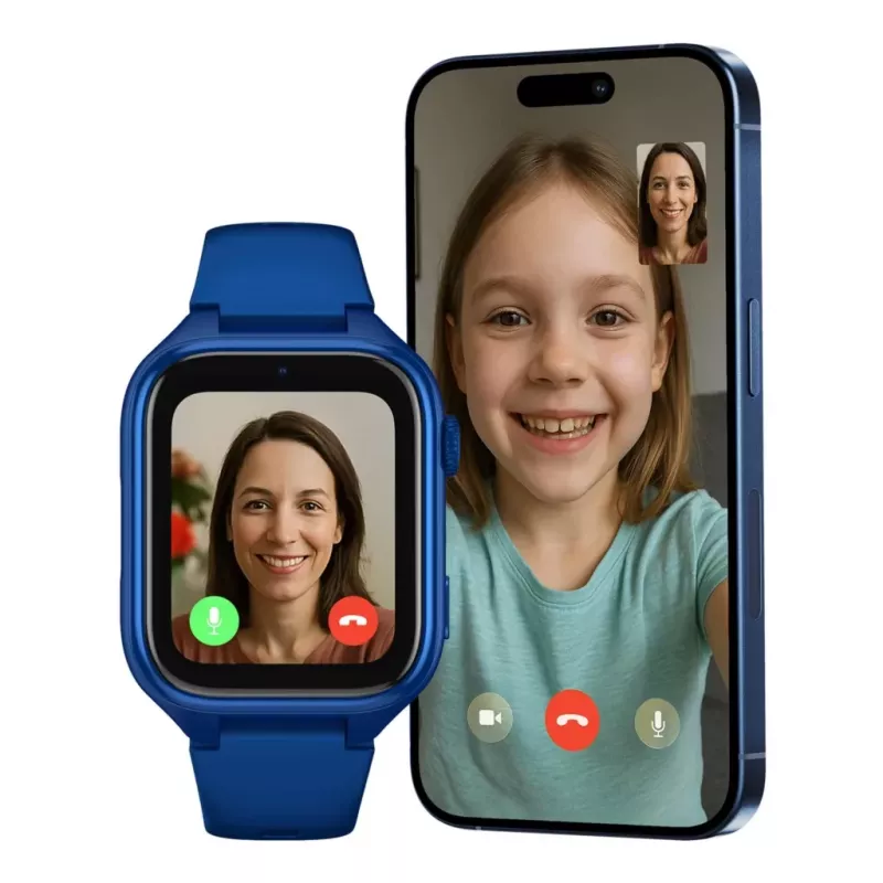 Smartwatch Stelio Junior 4G ST-SWJ101-NB – orologio per bambini 4G, blu navy