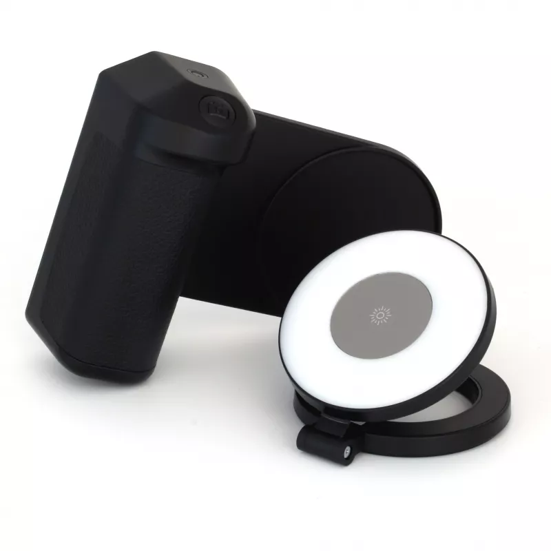 Luce selfie RealPower Selfie MagFree LED nero bianco ABS PU