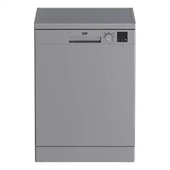 Lavastoviglie a libera installazione BEKO DVN05320S, classe di efficienza energetica E, larghezza 60 cm, acciaio inox