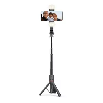 Tech-Protect L05S Selfie stick supporto lampada LED telecomando Bluetooth