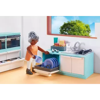 Cucina Playmobil My Life Kitchen 71608 multicolore plastica 4-10 anni