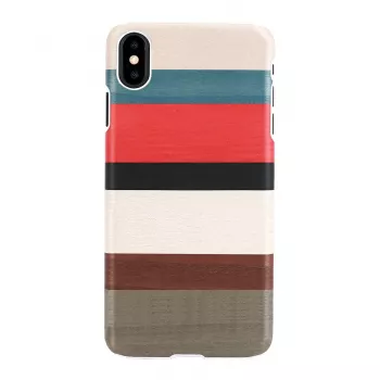 Custodia per smartphone man and wood per iPhone X/XS — Corallina White