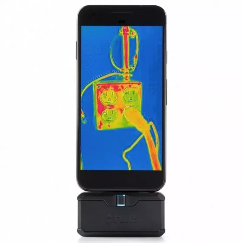 Termocamera FLIR ONE Pro Android USB-C — FLIR, modello FP3AC, 8,7 Hz, NETD 150 mK, 8–14 µm, fuoco fisso, USB-C