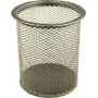 helit Pen Cup Mesh H2518100 9x10 cm rotondo a vassoio singolo metallo argento (H2518100)