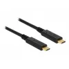 Cavo USB DeLOCK 85531 USB 3.2 Gen 2 1 m USB C nero