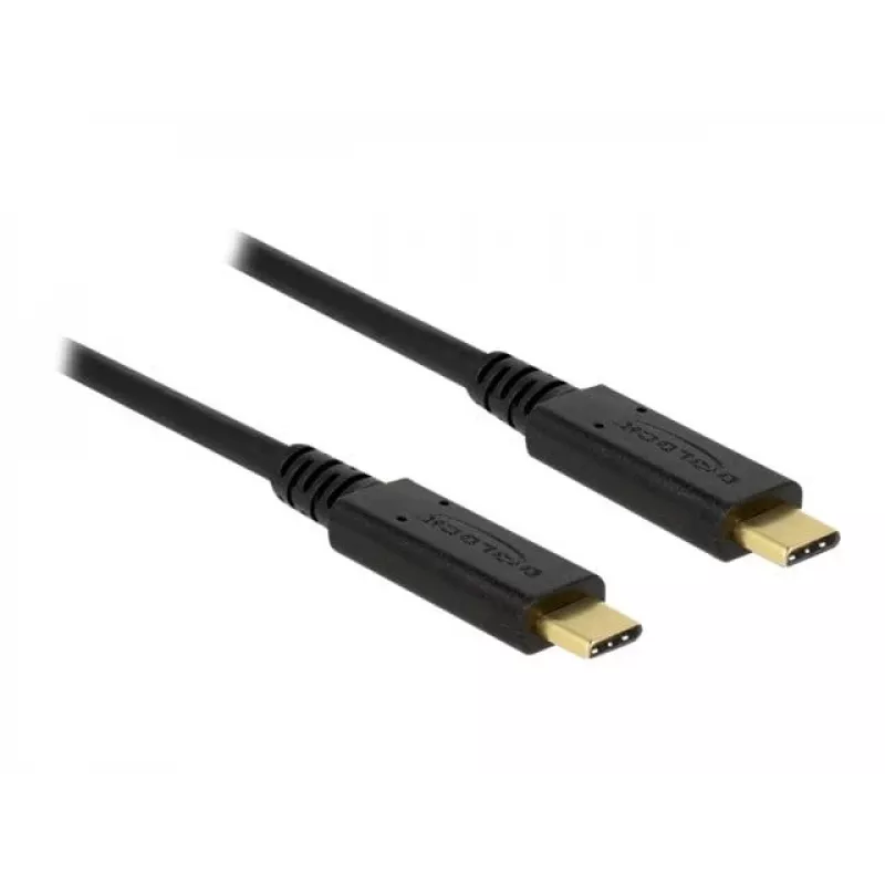 Cavo USB DeLOCK 85531 USB 3.2 Gen 2 1 m USB C nero