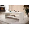 PAFOS Panca / Tavolo 120x60x50 cm bianco opaco