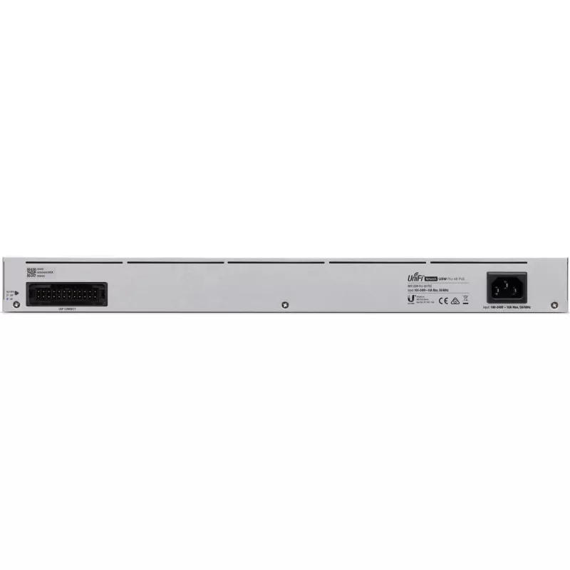 Ubiquiti UniFi USW-PRO-48 Switch di rete gestito L2/L3 Gigabit Ethernet (10/100/1000) 1U Argento