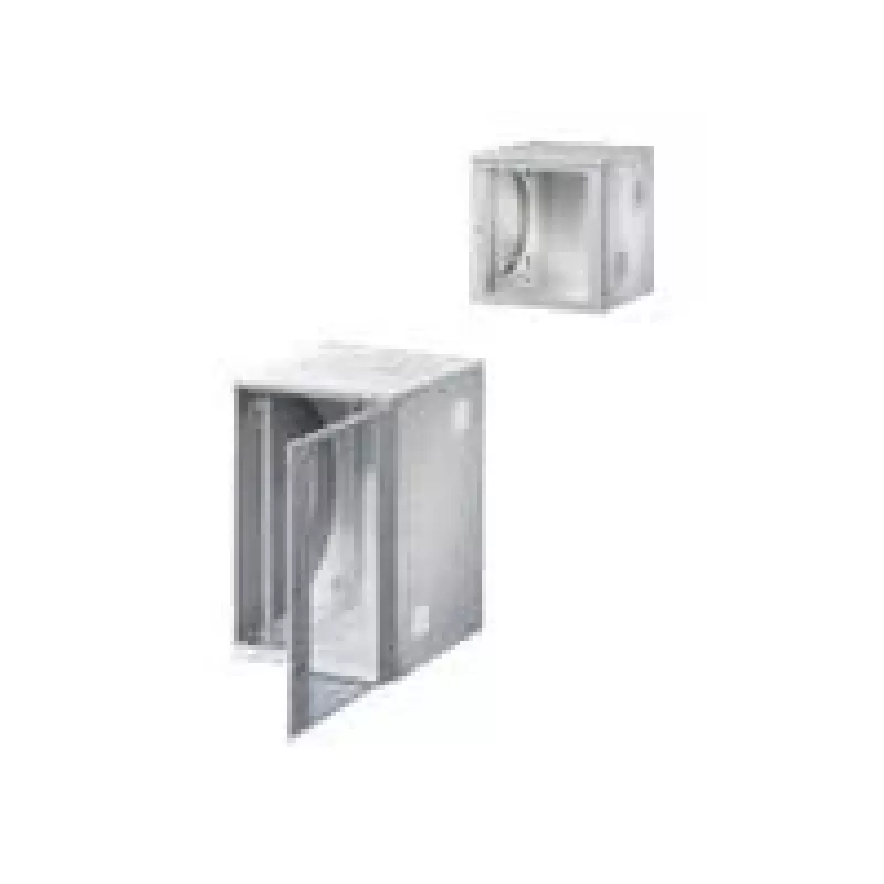 Rittal FlatBox - case - adatto per montaggio a parete - RAL 7035 - 9U - 48.3 cm (19