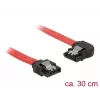 Cavo SATA DeLOCK 83963 0,3 m SATA 7 pin nero rosso