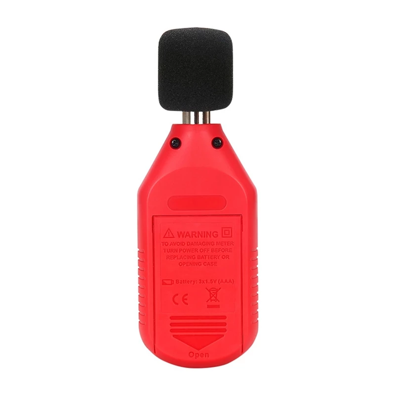 Fonometro UT353, range 30–130 dB, frequenza 31,5 Hz–8 kHz