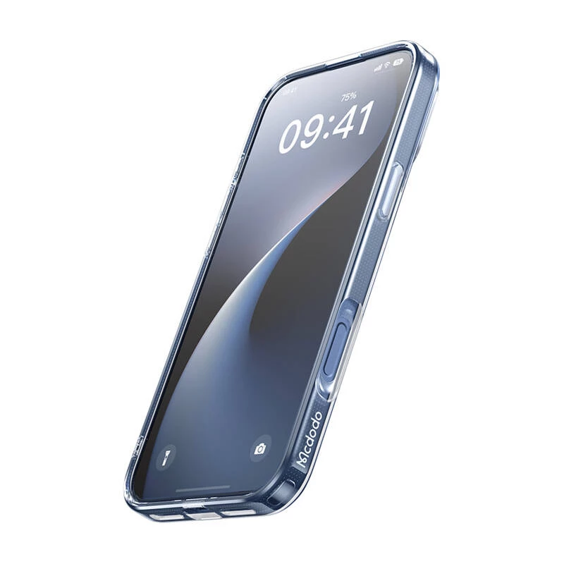 Custodia protettiva magnetica McDodo PC-4923 per iPhone 16 Pro Max, trasparente, allineamento magnetico, protezione da graffi e cadute