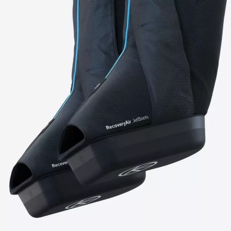 Therabody RecoveryAir JetBoots massaggiatore a compressione per gambe, taglia M, nero