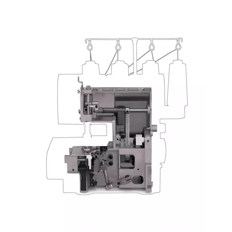 Macchina da cucire SINGER HD0405 elettrica argento Heavy-Duty