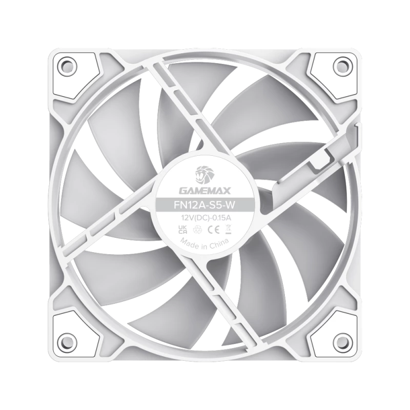 Gamemax | Ventola per case | FN12A-S5 | Bianco