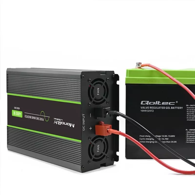 Qoltec Monolith Adattatore/convertitore di corrente auto 4000 W Nero