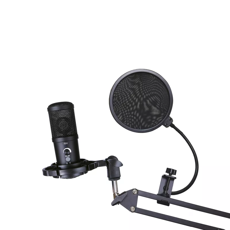 Microfono da studio Easypix 62021 nero