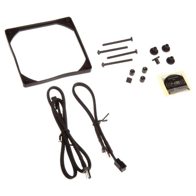 Noiseblocker BlackSilent Pro PL1 ITR-PL-1 ventola per case, 120 mm, nera