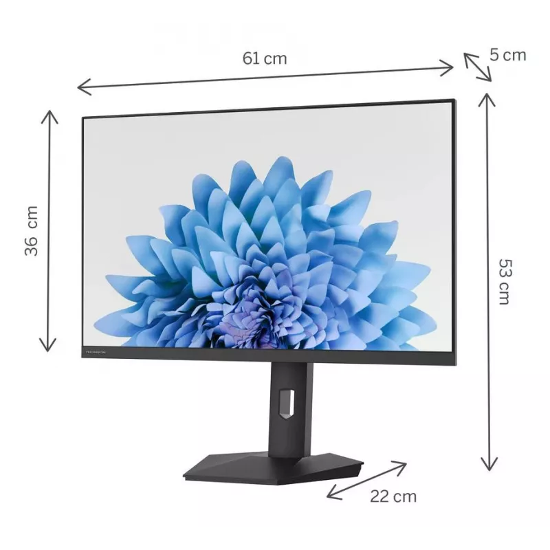 Monitor LCD | THOMSON | 27 | 1920 x 1080 pixel | Full HD | formato nativo 16:9 | piatto | M27FB5C15