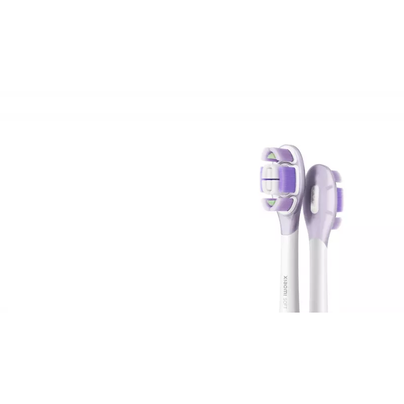 Testine di ricambio per spazzolino elettrico oscillante Xiaomi, morbide, 3 pezzi