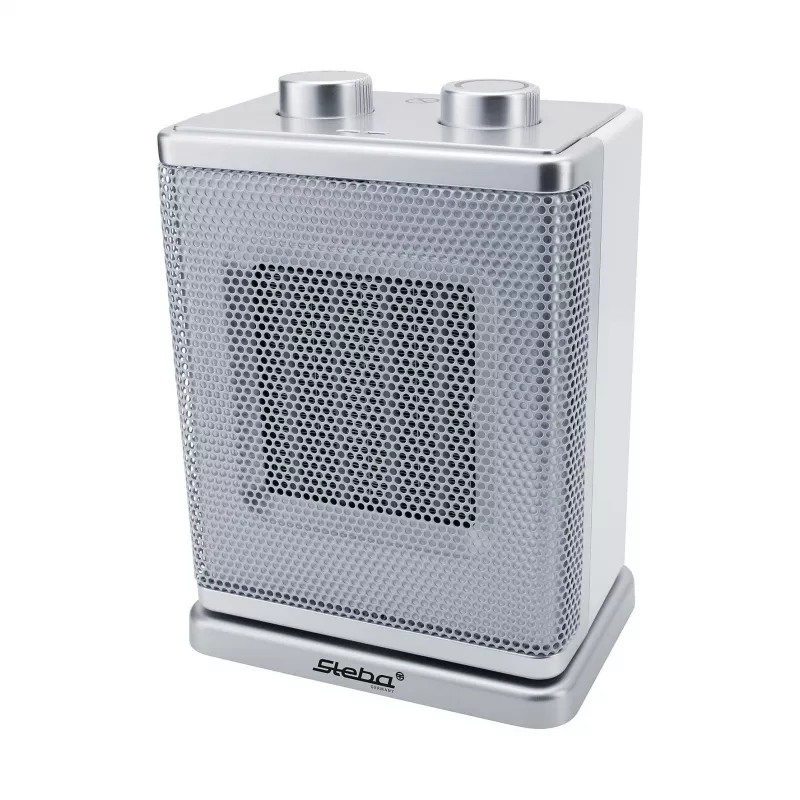 Stufa elettrica Steba KH 4 per interni argento, bianco 1800 W