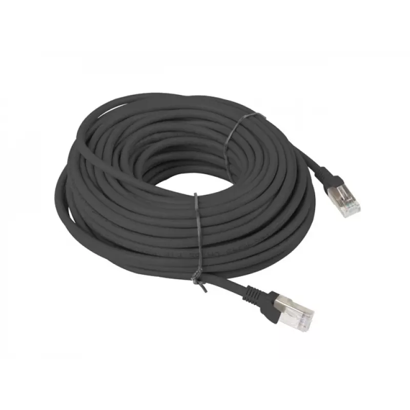 LANBERG cavo di rete Cat6 PCU6-10CC-2000-BK — 20 m, U/UTP, RJ-45, nero