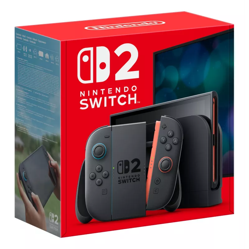 Nintendo Switch 2 console portatile 256 GB, touchscreen 7,9", Wi-Fi, nera