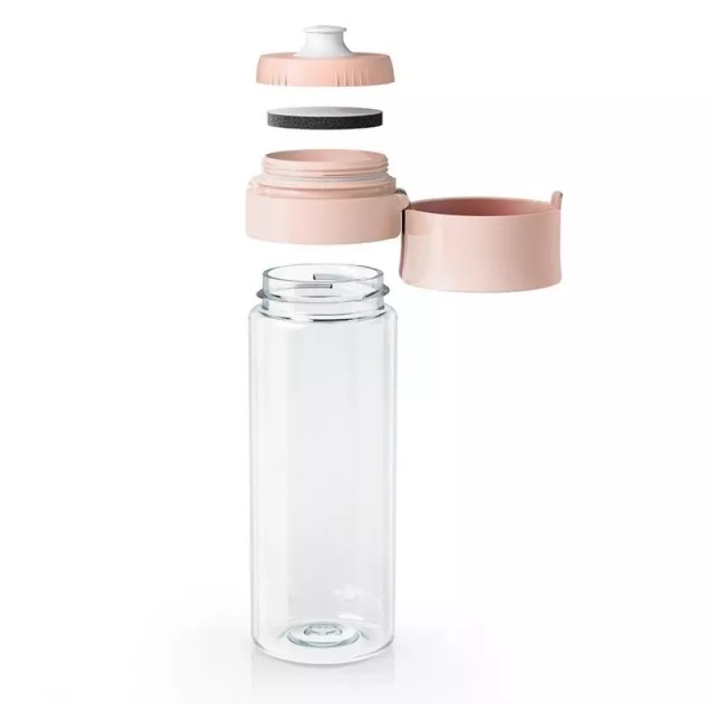 Bottiglia filtrante BRITA Vital Peach 600 ml con filtri BRITA MicroDisc (5 dischi)