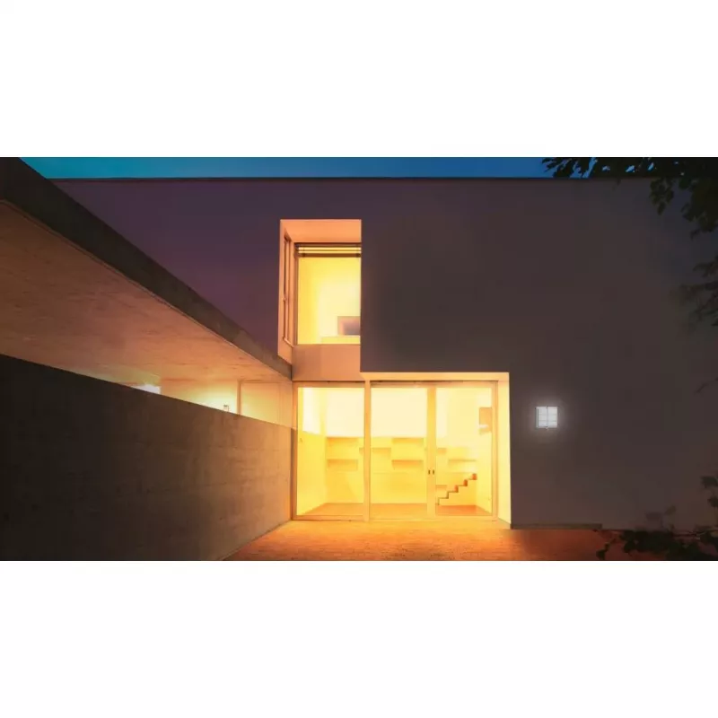 Lampada da parete esterna Steinel L 691 S PMMA, LED 8,5 W, sensore PIR, 360°/7 m, antracite, alluminio/plastica