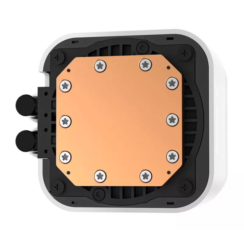 Dissipatore a liquido DeepCool LQ360 White, radiatore da 360 mm, ventole RGB