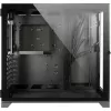 Case gaming ATX C-703 Vision, vetro temperato, nero