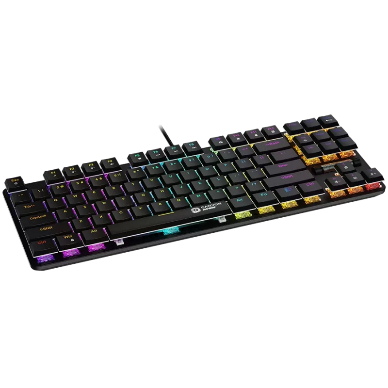CANYON tastiera Cometstrike TKL GK-50 EN con filo