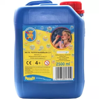 Flacone di ricarica 2,5 litri, bolle di sapone