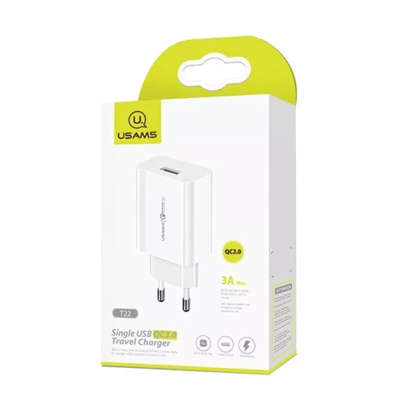 Usams USA000445 Alimentatore bianco