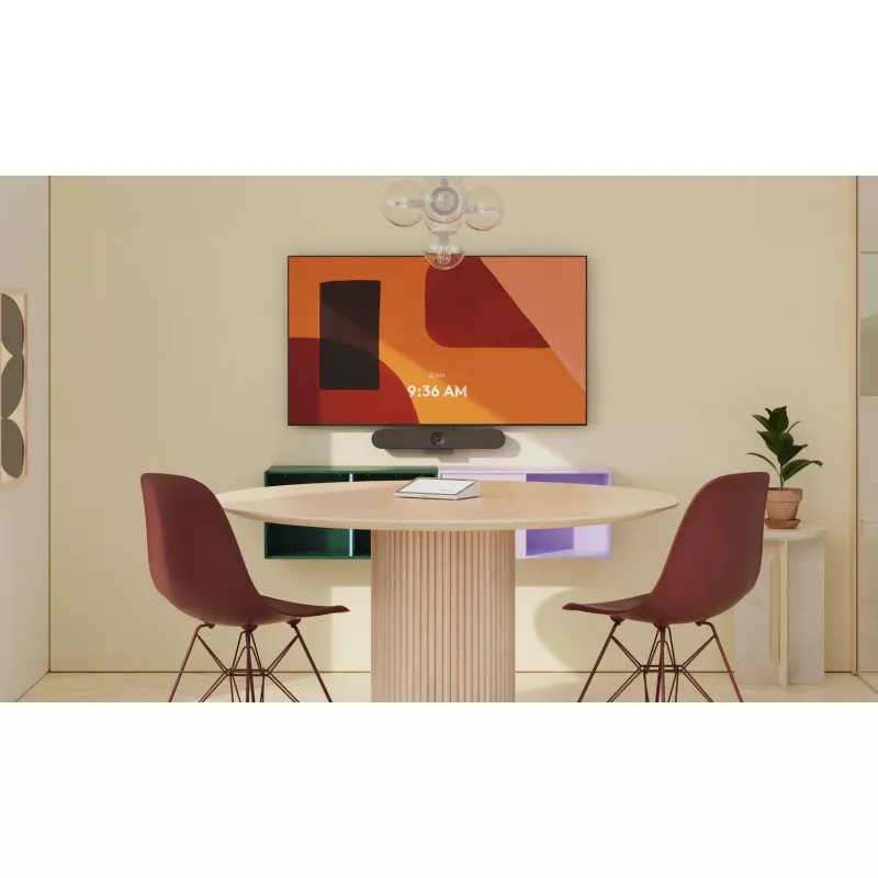 Webcam Logitech Rally Bar Huddle - grafite - USB - PLUGJ - WW-9006 - Svizzera