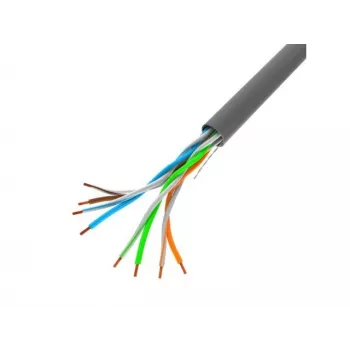 Cavo LAN UTP LANBERG LCU5-10CC-0100-S RJ45 100MB/S 100M grigio