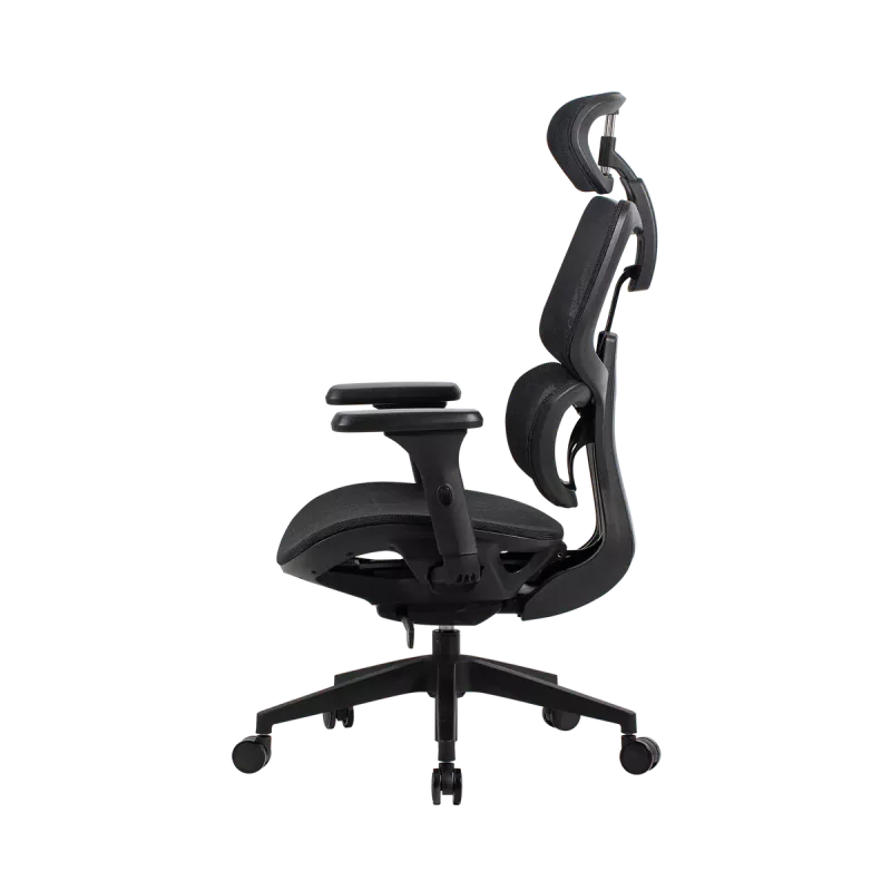 Sedia da ufficio gaming Onex | Ventra Premium rete in tessuto | nero