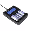 XTAR VC4 caricabatterie USB per batterie domestiche