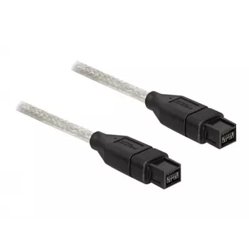 Cavo FireWire DeLOCK FireWire B/B 1,0 m grigio