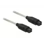 Cavo FireWire DeLOCK FireWire B/B 1,0 m grigio